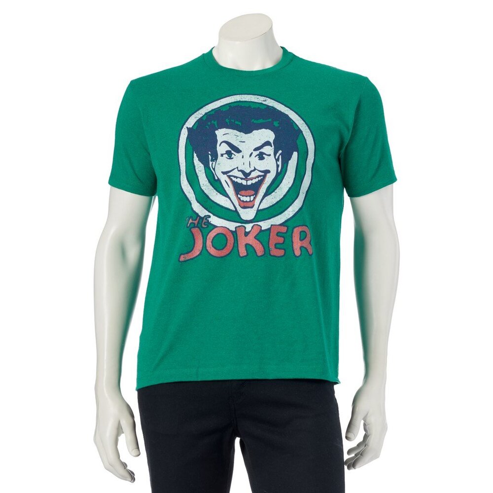 New! The Joker Silver Age Batman Villain T-Shirt DC Comics